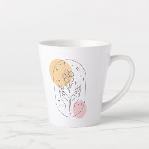 Tasse Latte Fleur
