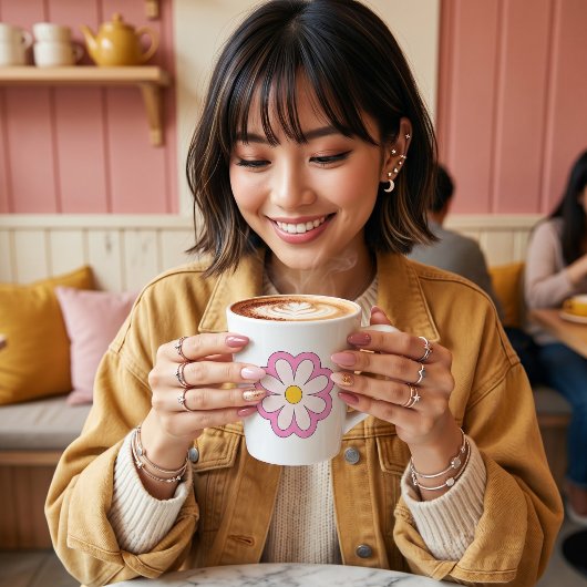 Tasse Latte Fleur