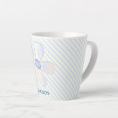 Tasse Latte Fleur asiatique (Angle droit)
