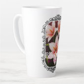 Tasse Latte Fleur d'araignée (Angle gauche)