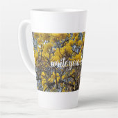 Tasse Latte Fleur de la nature (Angle gauche)