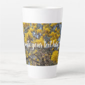 Tasse Latte Fleur de la nature (Devant)