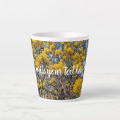 Tasse Latte Fleur de la nature (Devant)