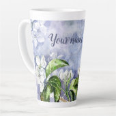 Tasse Latte Fleur de pommier (Angle gauche)