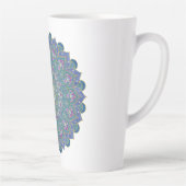 Tasse Latte Fleur De Vie - Mandala India Style 1 (Droite)