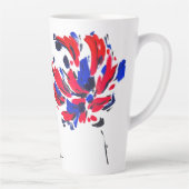 Tasse Latte Fleur éclatée (Droite)