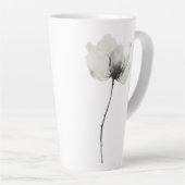Tasse Latte Fleur intemporelle (Angle droit)