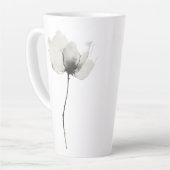 Tasse Latte Fleur intemporelle (Angle gauche)