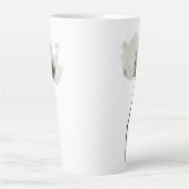Tasse Latte Fleur intemporelle (Devant)
