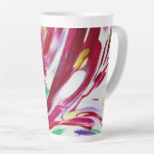 Tasse Latte Fleur montante (Angle droit)