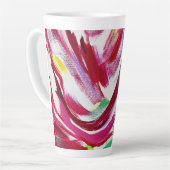 Tasse Latte Fleur montante (Angle gauche)