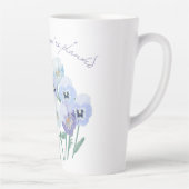 Tasse Latte Fleur où vous êtes planté (Droite)