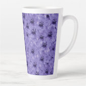 Tasse Latte Fleur pourpre (Droite)