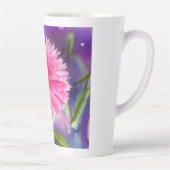 Tasse Latte Fleur pourpre (Droite)