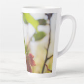 Tasse Latte Fleur Romantique Boho – Remerciements Fantastiques (Droite)