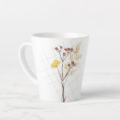 Tasse Latte Fleur sauvage (Angle gauche)