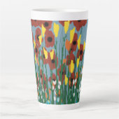 Tasse Latte Fleur sauvage (Devant)