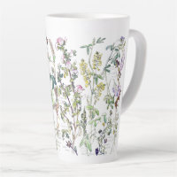 Fleur sauvage de trèfle botanique Fleurs de latte