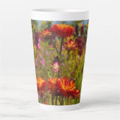 Tasse Latte Fleurs (Devant)