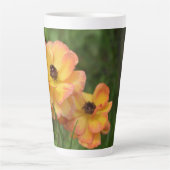 Tasse Latte Fleurs au printemps (Devant)