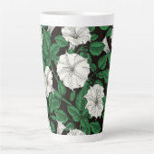Tasse Latte Fleurs de lune 2 (Devant)