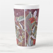 TASSE LATTE FLEURS DE POIS DOUCES (Devant)