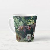 Tasse Latte Fleurs de printemps Monet (Angle gauche)