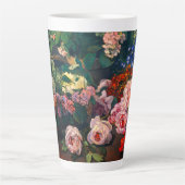 Tasse Latte Fleurs de printemps Monet (Devant)