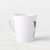Tasse Latte Fleurs d'été Fée (Angle gauche)