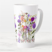 Tasse Latte Fleurs du Coeur (Angle droit)