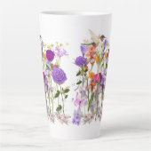 Tasse Latte Fleurs du Coeur (Devant)