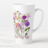 Tasse Latte Fleurs du Coeur (Droite)