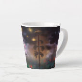 Tasse Latte Fleurs du Soir (Angle droit)