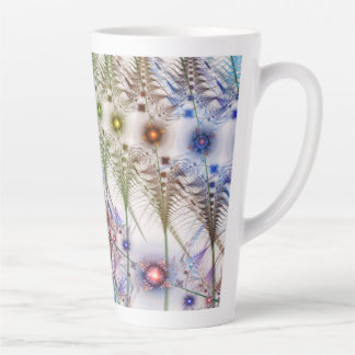 Tasse Latte Fleurs Ferns'N Abstraites