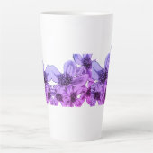 Tasse Latte Fleurs Filtre Miami (Devant)