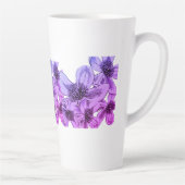 Tasse Latte Fleurs Filtre Miami (Droite)