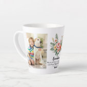 Tasse Latte Fleurs florales Fête des mères Granma Cadeau Combo (Angle gauche)