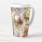 Tasse Latte Fleurs vintages (Angle droit)