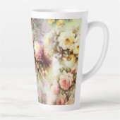 Tasse Latte Fleurs vintages (Droite)