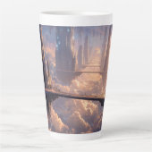 Tasse Latte Floating Metropolis in the Clouds (Devant)