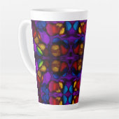 Tasse Latte Floraison électrique (Angle gauche)
