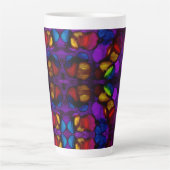 Tasse Latte Floraison électrique (Devant)