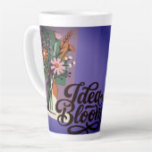 Tasse Latte Floral (Angle gauche)