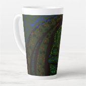 Tasse Latte Floral Sea Monster (Angle gauche)