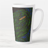 Tasse Latte Floral Sea Monster (Droite)