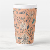 Tasse Latte Flore design grand (Devant)