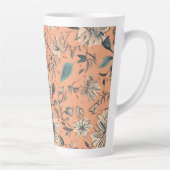 Tasse Latte Flore design grand (Droite)