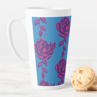 Tasse Latte Flore ordinaire