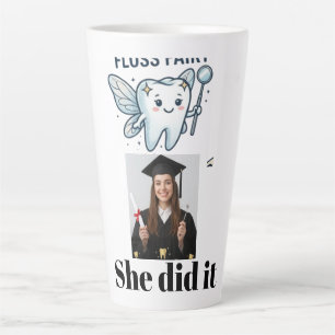 Tasse Latte Floss Fai de fin d'études d'hygiéniste dentaire pe