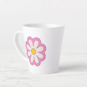 Tasse Latte Flower (Angle gauche)